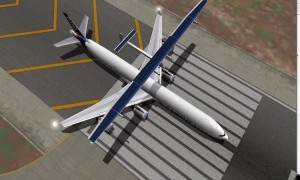 Solar Impulse compared to Airbus 340-600