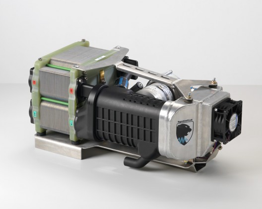 SymbioFC's modular, bipolar plate fuel cells will help power Hykangoos