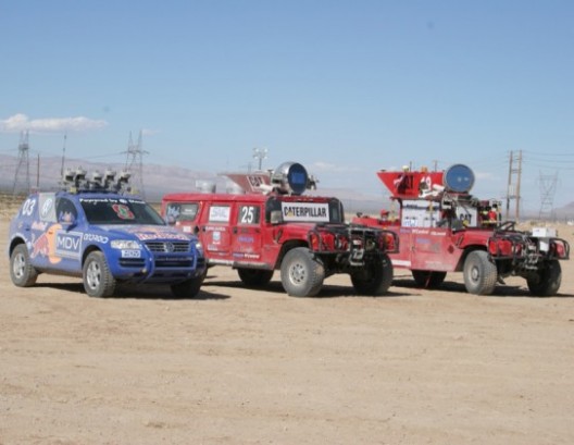 Thrun's winning Tuareg at the 2007 DARPA Challenge