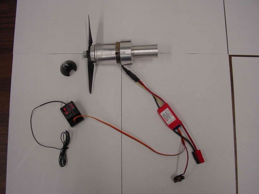 Team's tests were made with small propellers in 12 x 12 inch wind tunnel.  Later tests will scale this up