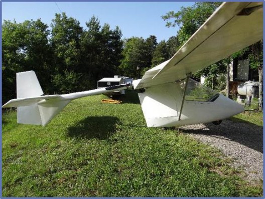 Ultralight Sirius C motorized by Club d'ultra legere of Alsace, France