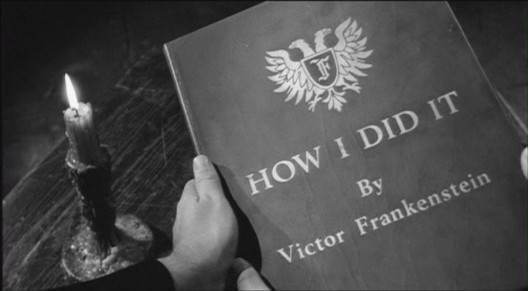 Dr. Frankenstein's magnum opus, inspiration for Dr. Whale's How We Did It