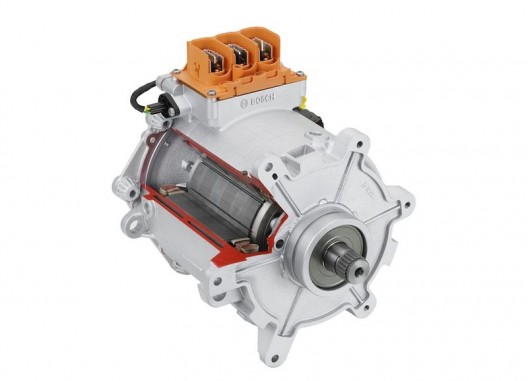 180 x 120 millimeters, the Bosch motor will fit in a backpack